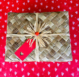 Gift Of Love Lauhala Gift Basket (Domestic Shipping Included)